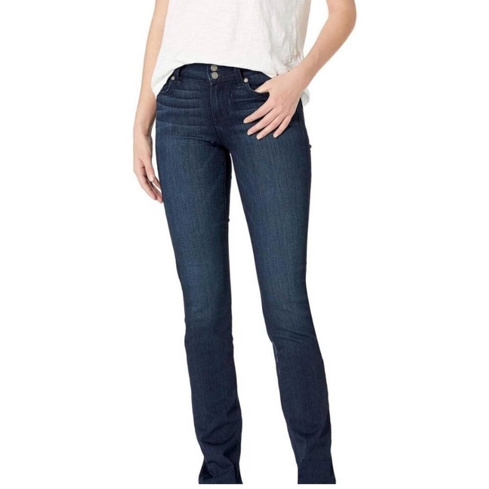 Paige Hidden Hills Straight Leg Dark Wash Jeans 👖✨